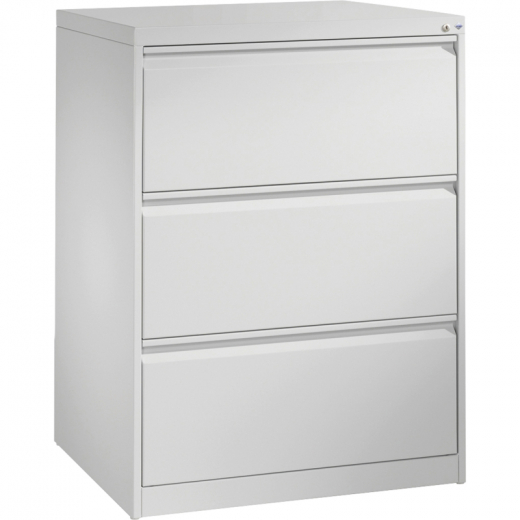 C+P Hängeregistraturschrank Acurado 12923312S10001 A4 3Schübe lgr,