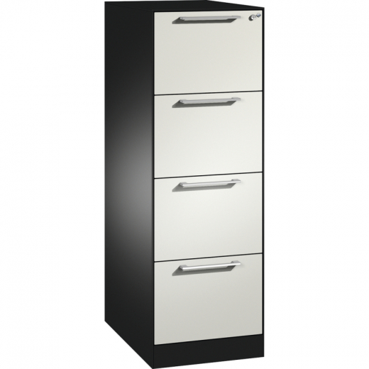 C+P Hängeregistraturschrank Asisto 146225411S10156 A4 1bahnig sgr/rws,