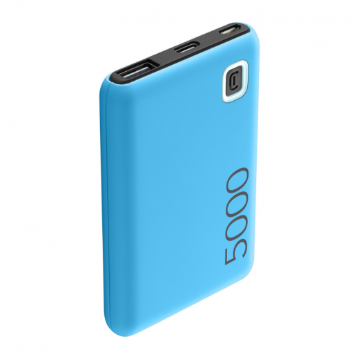 cellularline Powerbank PBESSENCE5000B 5.000mAh bl, - 728043550