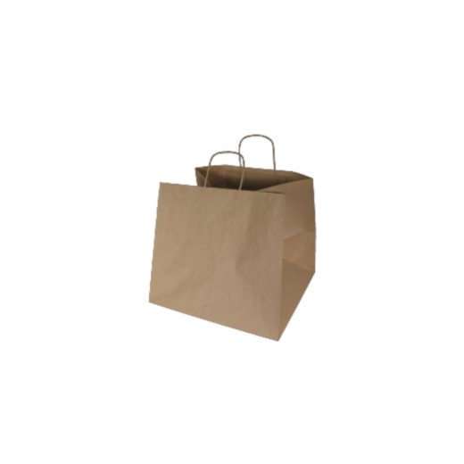 Papiertragetasche PT060 Kordel 360x330x320mm 90g br 100St., - 480210670