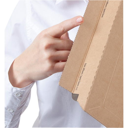 ColomPac Versandhülse CP 072.04 10,8x10,8x61cm Wellpappe braun, - 5600612