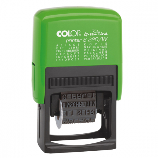 COLOP Wortbandstempel S220W Green Line 127786,