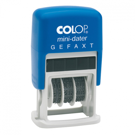 COLOP Datumstempel mini-dater GEFAXT 160/L4 105207, - 321800