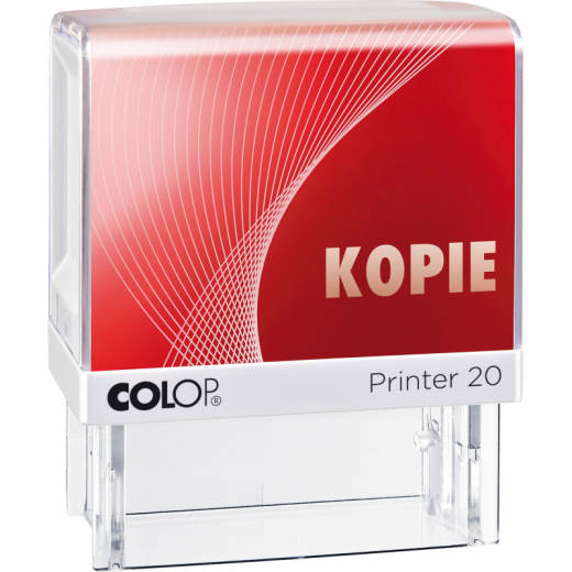 COLOP Textstempel Printer 20 KOPIE 100671 38mm Kunststoff rt, - 62518070