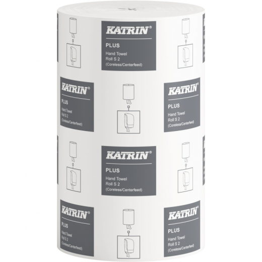 Katrin Handtuchrolle 2634 2-lagig 205mmx60m ws 12 Rl./Pack., - 204777