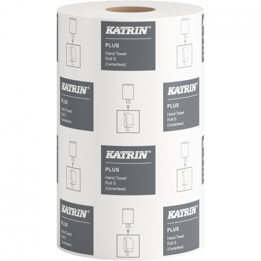 Katrin Handtuchrolle Plus 2 64427 1lagig 20,5cmx100m 12 Rl./Pack., - 204847