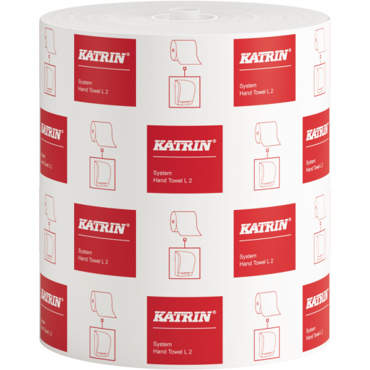 Katrin Handtuchrolle 460232 2lagig 21cmx200m 851Bl. 6 Rl./Pack., - 205540