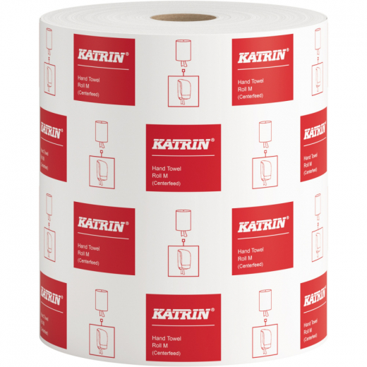 Katrin Handtuchrolle M 485049 1lg 1.000Bl. 20,5x30cm ws 6 St./Pack.,