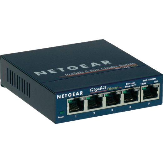 NETGEAR Netzwerk Switch RJ45 GS105GE 5Port 1Gbit/s, - 218049