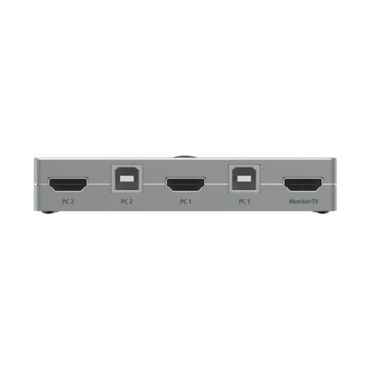 Hama KVM-Umschalter 00200135 4 Ports inkl. Kabel, - 785095600