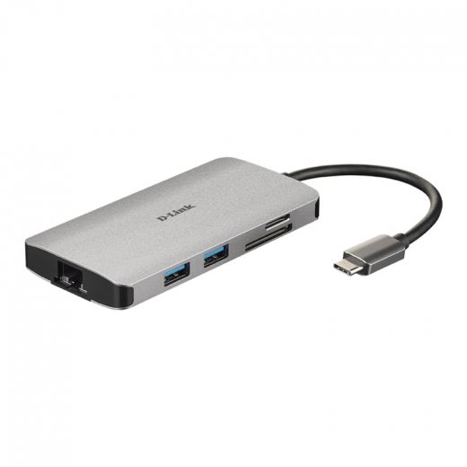 D-Link USB-C 8-Port USB 3.0 Hub DUB-M810, - 793004700