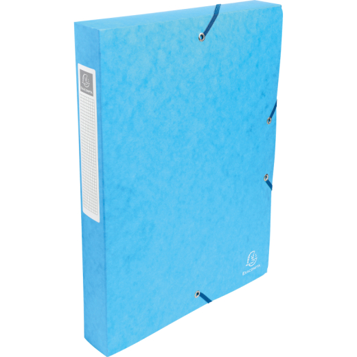 Exacompta Heftbox Exabox 50406E DIN A4 40mm Karton türkis,