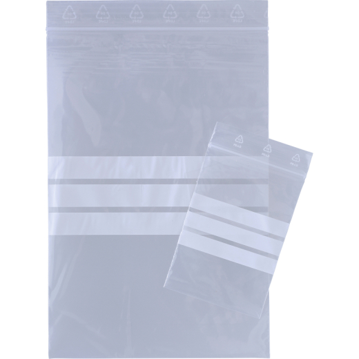 Druckverschlussbeutel 120x170mm 0,05mm 100 St./Pack., - 448010800