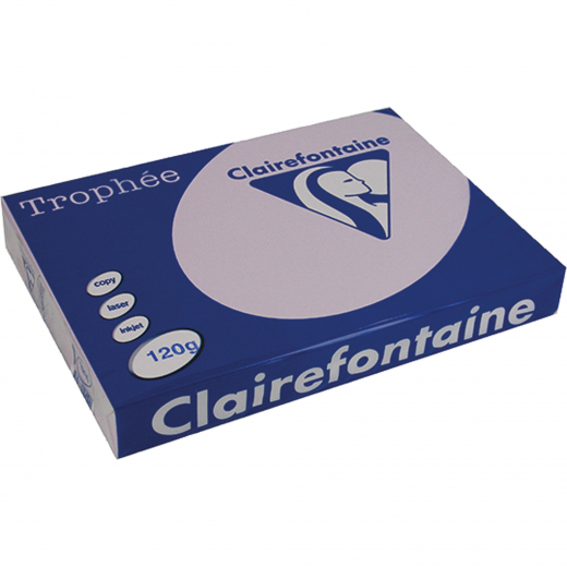 Clairefontaine Kopierpapier 1211C 025601210731 A4 120g lila 250Bl, - 292208