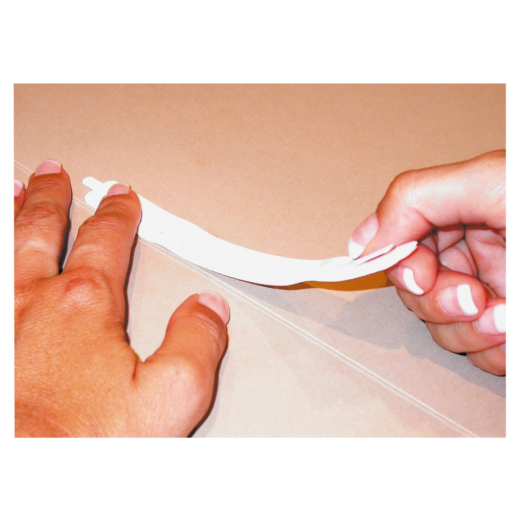 Heftstreifen 2x15cm selbstklebend weiß 10 St./Pack., - 125318600