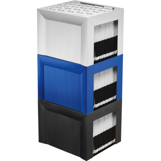 HAN Hängebox KARAT 1905-14 DIN A4 für 35Mappen blau,