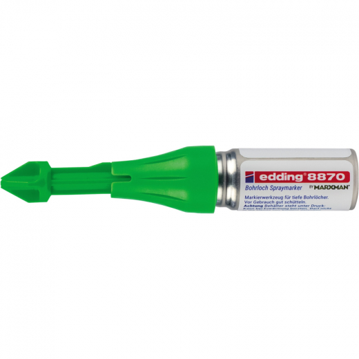 edding Bohrloch Spraymarker 8870 4-8870-1-1064 neongrün 1er Blister, - 653281