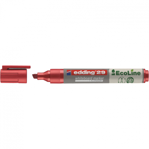 edding Boardmarker 29 EcoLine 4-29002 1-5mm Keilspitze rot,