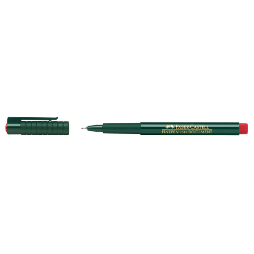 Faber-Castell Feinschreiber FINEPEN 151121 0,4mm rot,