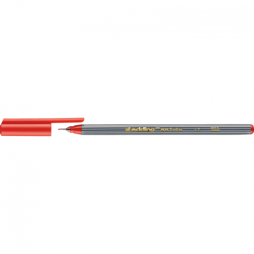 edding Fineliner 55 finepen 4-55002 0,3mm rot,