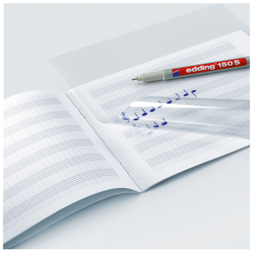 edding Folienschreiber 150 S 4-150001 non-permanent schwarz, - 5653000