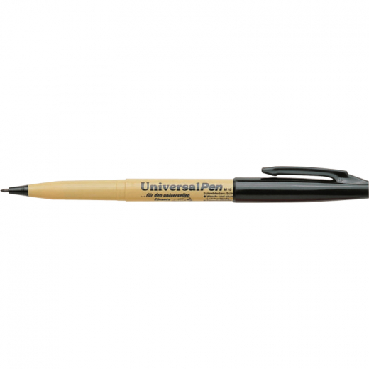 Pentel Universalmarker M10-UA 1mm konisch schwarz, - 13712731