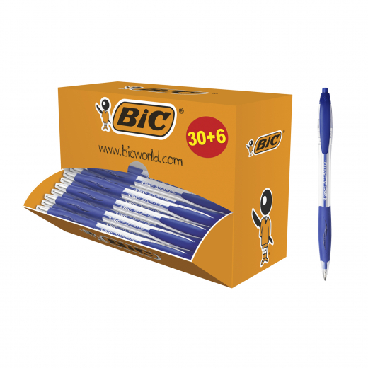 BIC Kugelschreiber Atlantis Classic 920286 0,4mm bl 30+6St., - 302008350