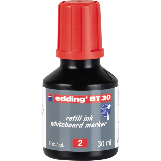 edding Nachfülltusche BT30 für edding 250 30ml rot, - 10518939