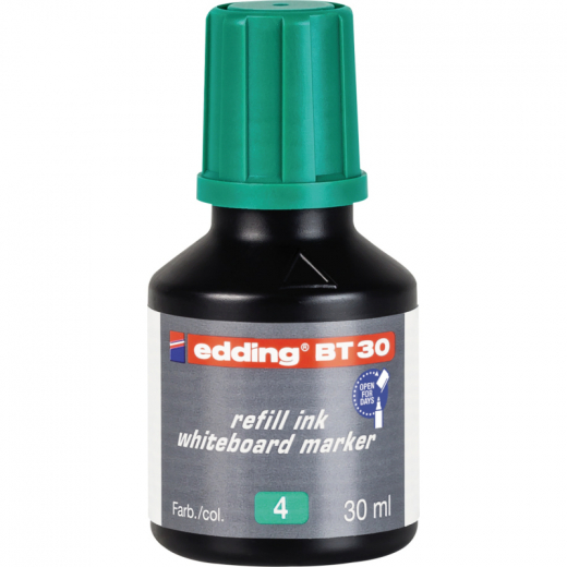 edding Nachfülltusche BT30 für edding 250 30ml grün, - 10518940