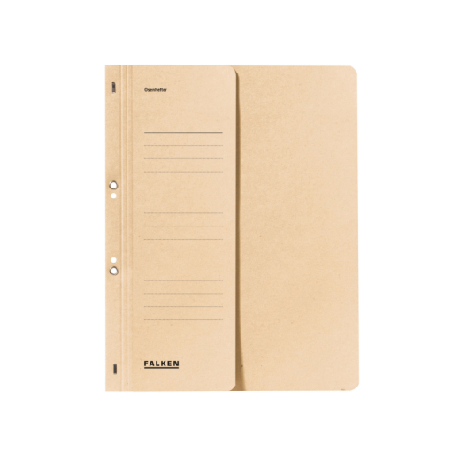Falken Ösenhefter 80000540 DIN A4 halber Deckel Behördenheftung ch, - FAL80000540