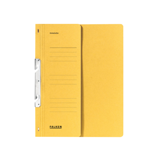 Falken Einhakhefter 80000672 DIN A4 halber Deckel kaufm. Heftung ge,