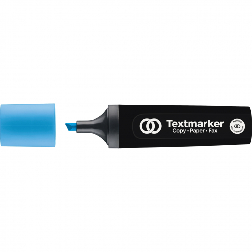 Soennecken Textmarker oeco No. 10 3125 2-5mm blau, - 304023550