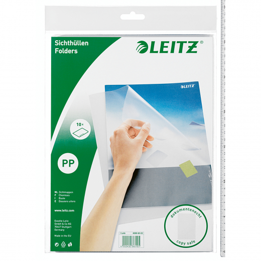 Leitz Sichthülle 40006003 DIN A4 transparent 10 St./Pack., - 304099100