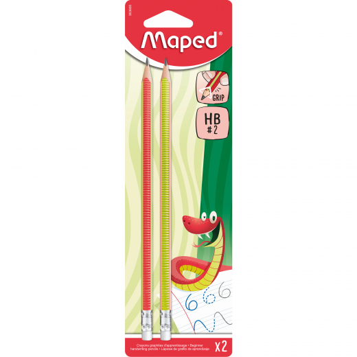 Maped Bleistift 853600 HB sort. 2St., - 306001860