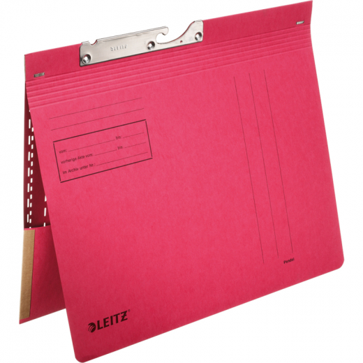 Leitz Pendelhefter Combi 20120025 kfm. Heftung Tasche rot, - LEI20120025