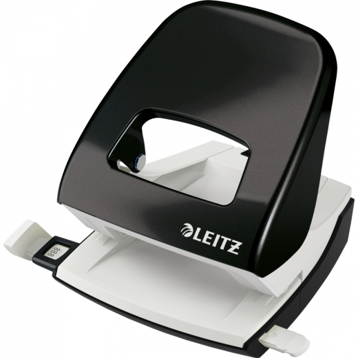 Leitz Locher NeXXt 50081095 max. 30Bl. Metall schwarz, - 308186623