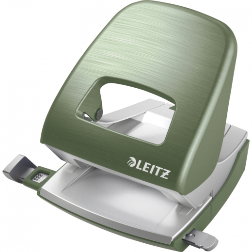 Leitz Locher NeXXt Style 50060053 30Bl Metall seladon grün, - LEI500600SGN