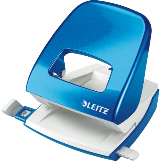 Leitz Locher NeXXt Metall 50082036 max. 30Blatt Metall blau, - LEI5008BLMT