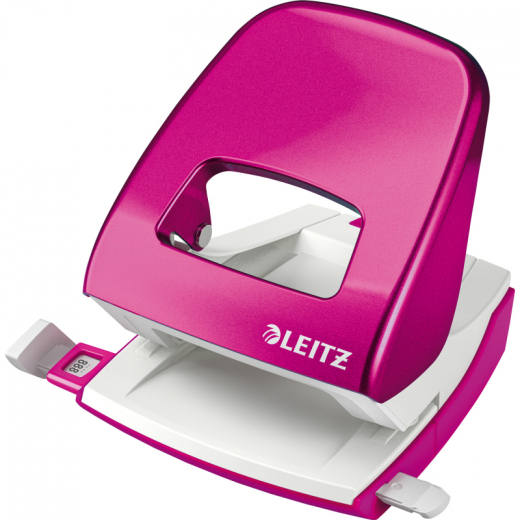 Leitz Locher NeXXt 50081023 max. 30Bl. Metall pink, - LEI5008PIMT