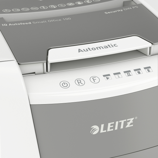 Leitz Aktenvernichter IQ Small Office 100 P-5 80120000, - 308905