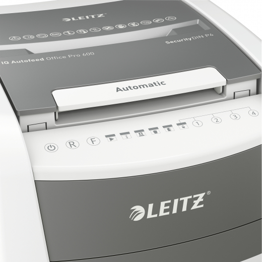 Leitz Aktenvernichter IQ Office Pro 600 P-4 80170000, - 308910