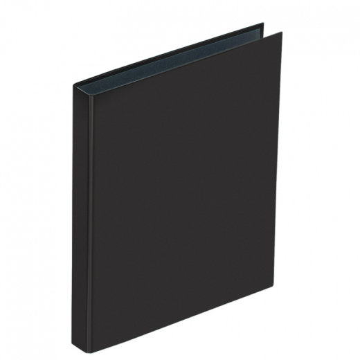 PAGNA Ringbuch Basic Colours 20605-01 DIN A4 4Ringe PP schwarz, - 62060501