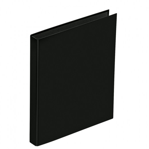 PAGNA Ringbuch Basic Colours 20606-01 DIN A4 2Ringe PP schwarz, - 62060601