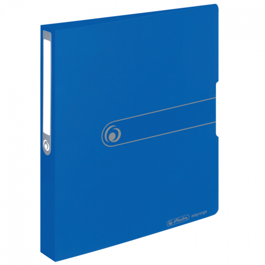 Herlitz Ringbuch 11217171 DIN A4 2Ringe 38cm opak blau,