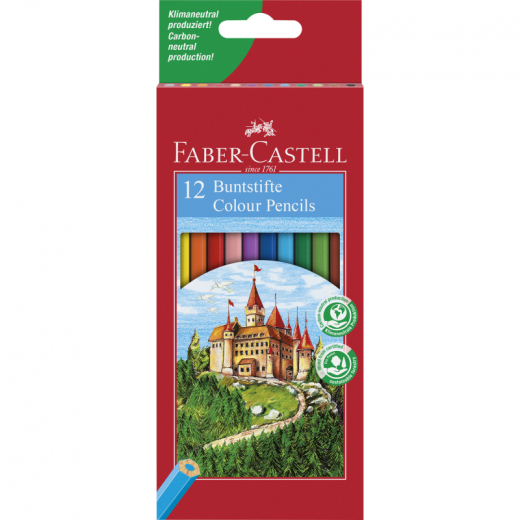 Faber-Castell Buntstift Eco 120112 sortiert 12 St./Pack., - 505900