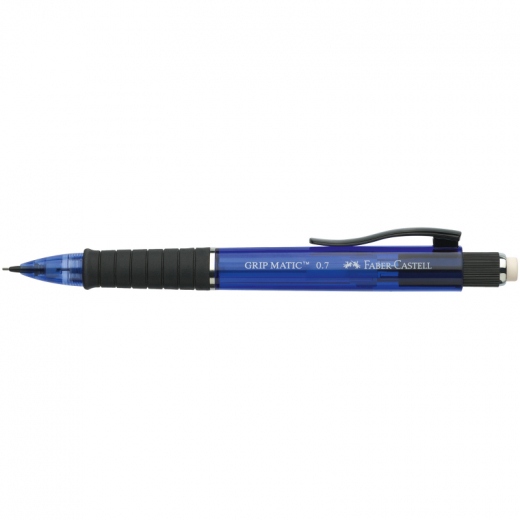 Faber-Castell Druckbleistift GripMatic 132152 0,7mm B blau,