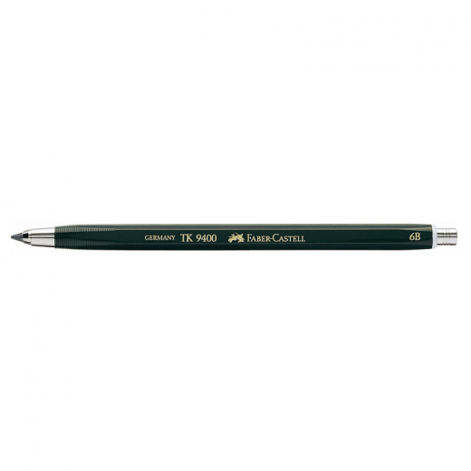 Faber-Castell Fallminenstift TK 9400 139406 6B dunkelgrün, - 5652512