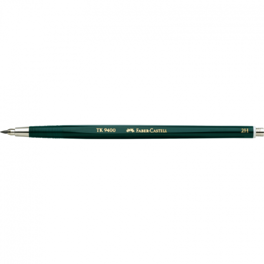 Faber-Castell Fallminenstift TK 9400 139412 2H dunkelgrün, - 5652673