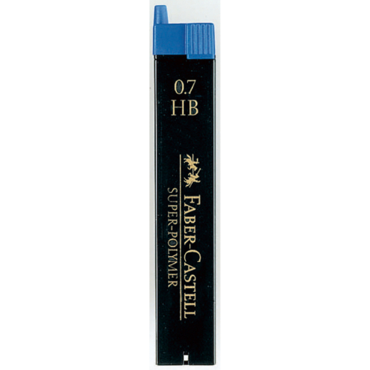 Faber-Castell Feinmine SUPER POLYMER 120711 H 0,7mm 12St.,