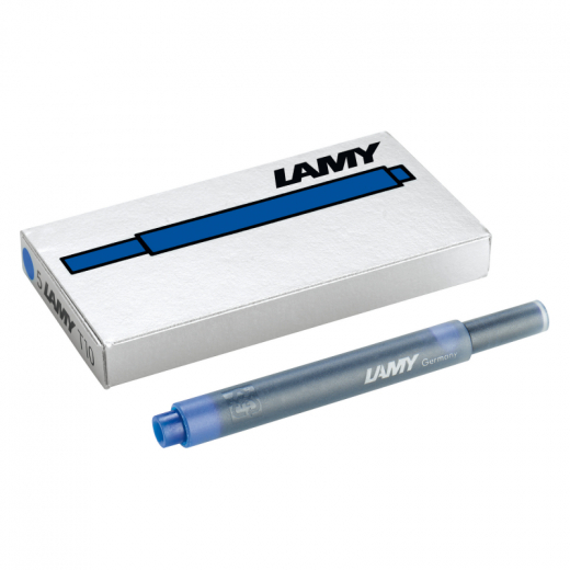 Lamy Tintenpatrone T10 2077 blau 5 St./Pack., - LAMY T10 BLAU